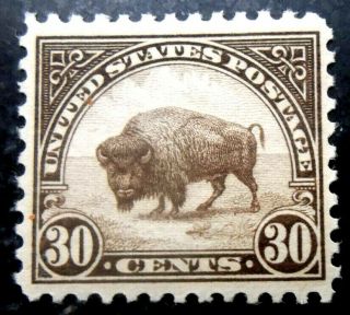 Buffalo Stamps: Scott 569 Fourth Bureau Flat Plate,  Nh/og & Vf,  Cv = $45