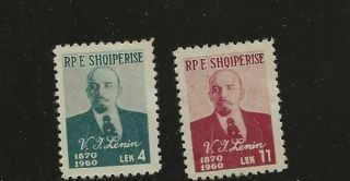 Albania Sc 557 - 8 Mh Stamps