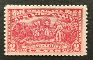 Us Stamps,  Scott 644,  2c Surrender Of Burgoyne,  Nh Og