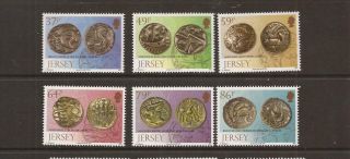 Jersey 2011 Coins Mnh Set Of Stamps