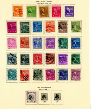 Us Scott 803 - 832 - Mnh/mh/used - Selection