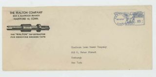 Mr Fancy Cancel Lgl The Walton Company Hartford Conn 1949 Cvr 104