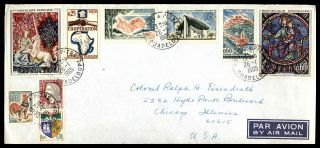 Mayfairstamps France 1965 Guadeloupe To Us Airmail Cover Wwb84513