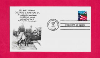 3449 Fdc Us Army General George Patton Practitioner Of Mobile Tank Warfare Wwii