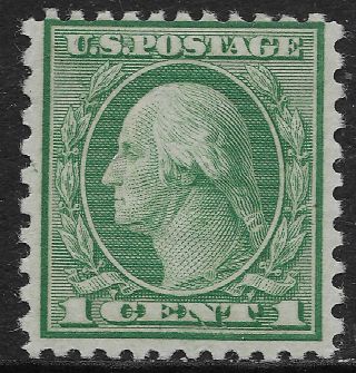Scott 424 Us Stamp Washington 1 Cent Nh