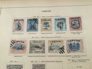 Labuan Stamps Old Vintage