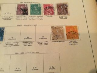 Indo China hinterindien stamps old vintage 5