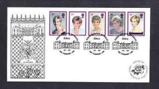 1998 Princess Diana Diana Princess Of Wales Althorp (great Brington) Official Fdc
