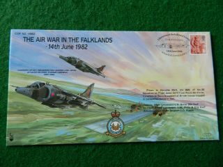 Raf Flown Cover (hercules Mk.  4) 2004 - The Air War In The Falklands - Whitehall H/s