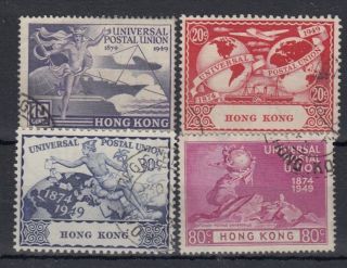 Hong Kong 1949 Upu Set Sg 173 - 176