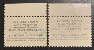 TDStamps: US Federal Duck Stamps Scott RW45 RW48 (2) $5 $7.  50 NH OG 2