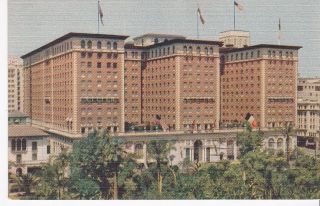 The Biltmore Hotel Vintage Postcard Los Angeles,  Ca September 17,  1941