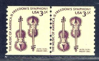 Us 1813 Vf Nh Line Pair - 3.  5 Cent Violins