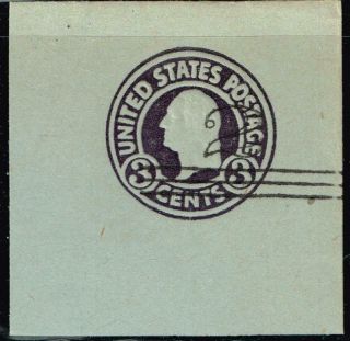 Us Stamp Bob U451 Cut Sq Stamp