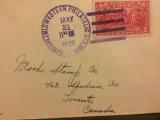 US Stamp Scott 644 1927 2 Cent Burgoyne Campaign Cleveland Aug 3 UNCACHET FDC 3