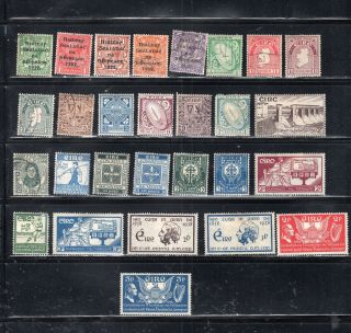 Eire Ireland Europe Stamps Hinged & Lot 575