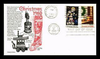 Dr Jim Stamps Us Christmas Combo Aristocrat First Day Cover