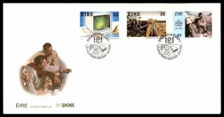 Mayfairstamps Ireland 1958 Industrial Innovation Combo First Day Cover Wwb71041