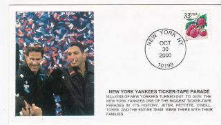 York Yankees Ticker - Tape Parade York Ny October 20 2000