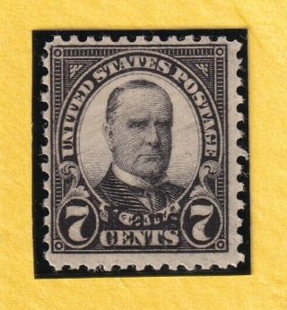 Us Stamps 665 7c 1929 Lh.  Cv$25.  00 949
