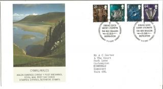 Wales Royal Mail Fdc Definitive Stamps 8 June 1999 Cardiff Postmark Z9315