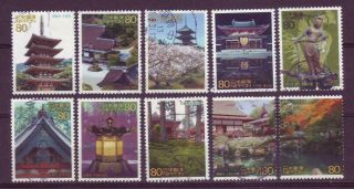 Japan Comm.  C1799 2nd World Heritage Series 4,  2001.  8.  23 - Am9198