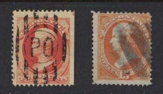 Large Banknote Sc 183 & 189 Well Centered Fancy Cncl.