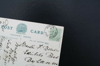 Niton,  Isle Of Wight 1906 Postmark On A Niton Village Postcard
