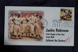 Celebrate The Century Jackie Robinson 33c Stamp Fdc Mcginnis Cachet S 3186c Jr23