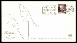 Mayfairstamps Denmark 1960 Jean Cocteau United Nations Year Of The Refugee Organ