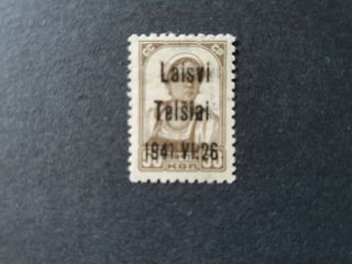 Classic 3rd Reich Laisvi Telsiai 50 Kon Vf Mlh B270.  20 0.  99$