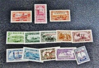 Nystamps French Alaouites Stamp 25 // 37 Og H / Nh (1) $46