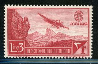 Italian East Africa Mh Selections: Scott C8 3l Air Post $$
