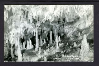 U.  S.  B&w Rppc Petrified Forest Oregon Caves Dpo Cds Oregon Caves 1933 (1924 - 56)