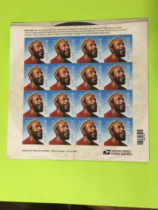 Usps Book Of 16 Forever Stamps Face Value $8.  80