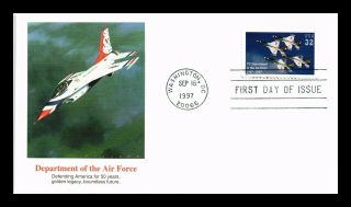 Dr Jim Stamps Us Department Of Air Force Fiftieth Anniversary Fdc Cover