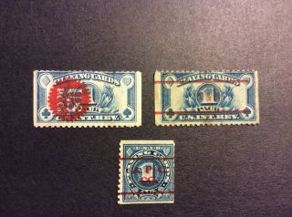 Us Stamps 3x Internal Revenue Playing Cards Stamps B&b Apc Co.  Us Pc Co.