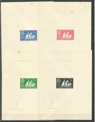 France,  Set Of Four Proofs