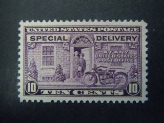 [sold] 41927 E15 10c Motorcycle Special Delivery Mnh Og Vf