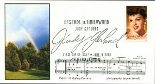 Judy Garland Legends Of Hollywood Fdc 4077 Polly Berndt Cachet & Photo 8/20
