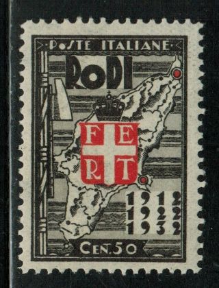 Italy Rodi 69 1932 Mlh
