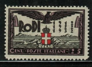 Italy Rodi 67 1932 Mlh