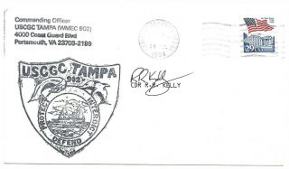 1993 First Day Cover Coast Guard Uscgc Tampa (wmec 902) Signed