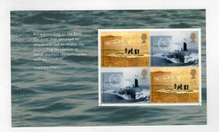 Gb 2001: Dx27 – Unseen And Unheard [submarines] Psb — Mnh,  Pane 1