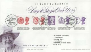 Gb Fdc 2015 " Long To Reign Over Us " M/s