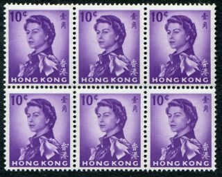 Hong Kong Qeii 1966 - 72 10c 