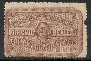 Us Post Office Seal Scott Ox10 - Issue Of 1898 - 3