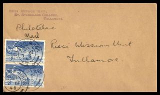 Mayfairstamps Ireland 1948 Pair Ricci Misison Unit First Day Cover Wwb56075