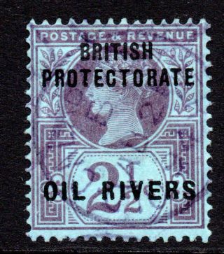 Oil Rivers (nigeria) 2 1/2d Stamp C1892 - 94