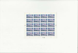 Us Stamps/postage/sheets Sc 4374 Alaska Statehood Mnh F - Vf Og Fv$8.  40